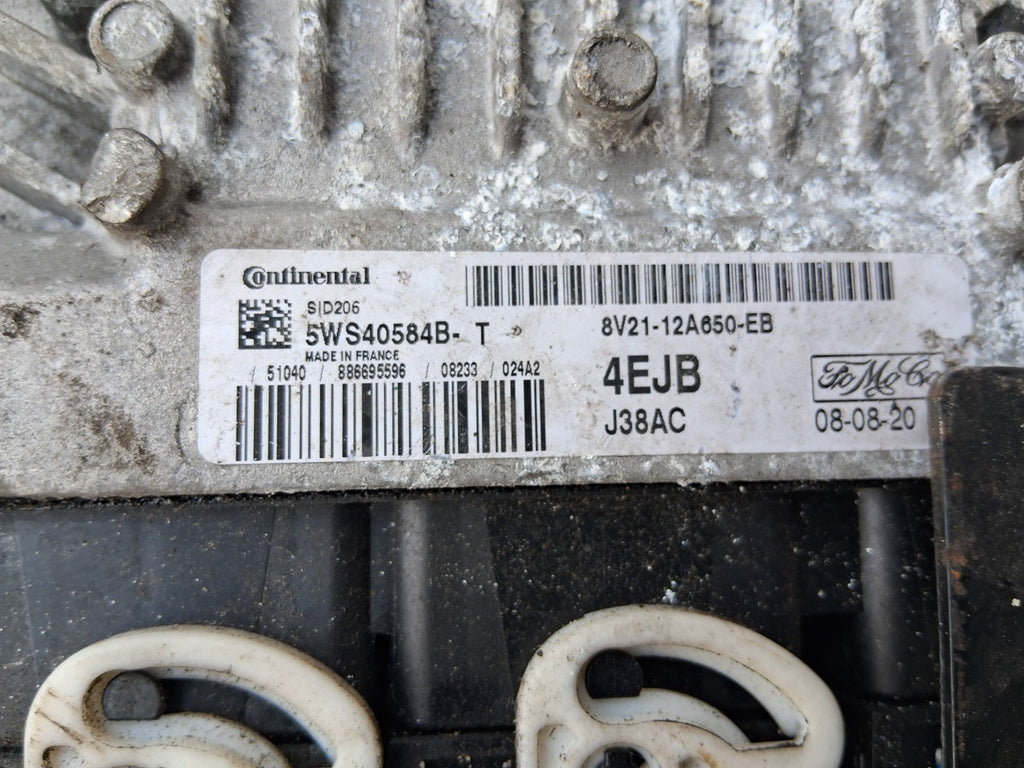 2014 FORD FIESTA MK7 1.5 DIESEL ECU ENGINE CONTROL UNIT 8V2112A650EB