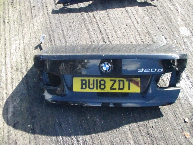 2018 BMW 3 SERIES F30 SALOON BARE TAILGATE BOOTLID BLACK