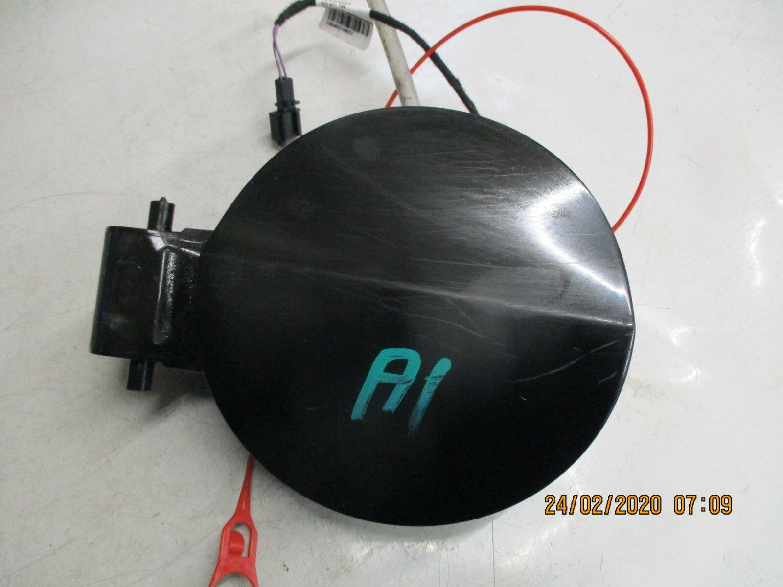 AUDI A1 8X 2017 PETROL DIESEL FUEL FILLER DOOR FLAP CAP COVER BLACK 8X0809906