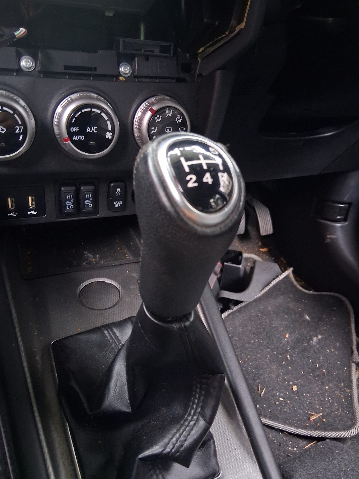2020 MITSUBISHI ASX MANUAL GEAR STICK GEAR SHIFTER GEAR LEVER