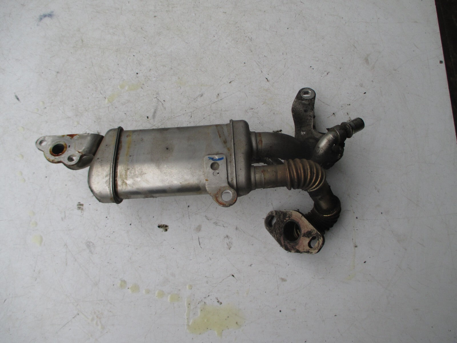 RENAULT CLIO MK4 2015 1.5 DIESEL ENGINE EGR VALVE COOLER 147357324R 71370575C