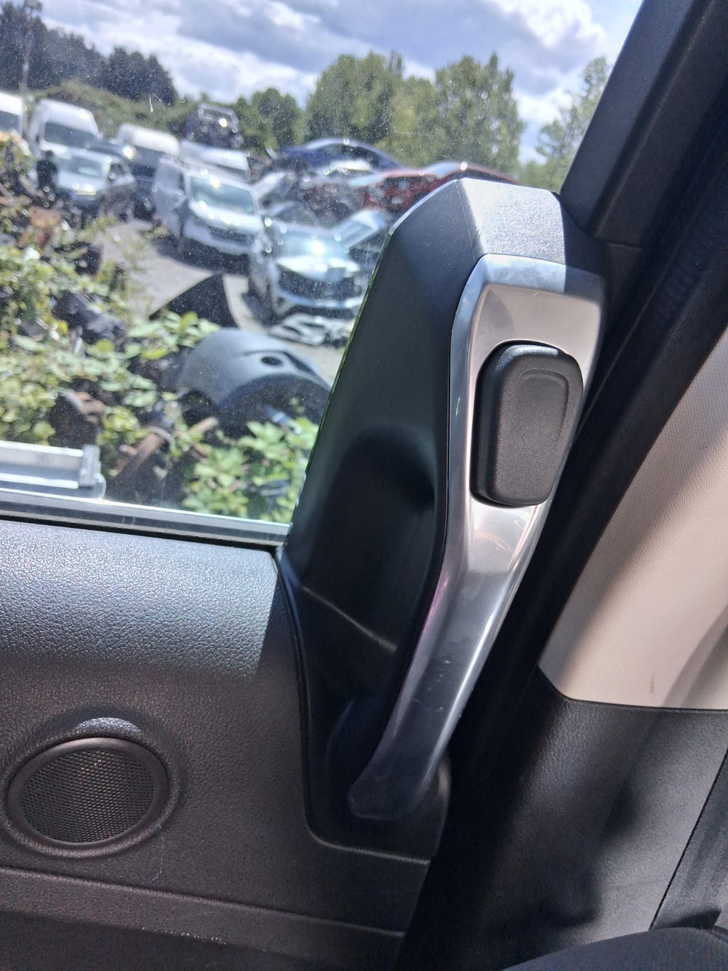 2015 FORD GRAND C MAX MK2 NSR PASSENGER SIDE REAR LEFT INNER DOOR HANDLE