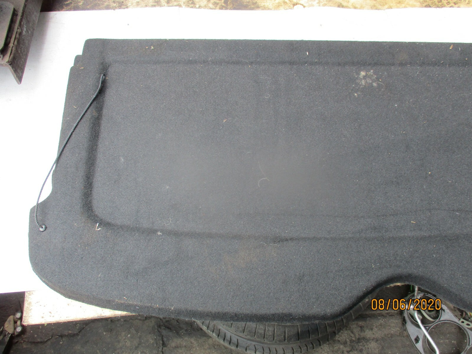 PEUGEOT 307 2007 REAR BOOT STORAGE PARCEL SHELF LOAD COVER CLOTH BOARD