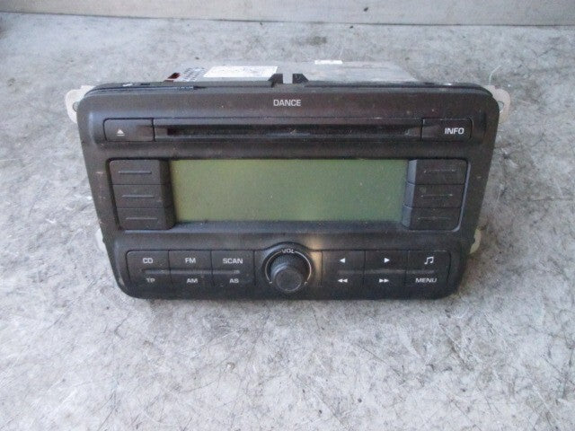 2008 SKODA FABIA MK2 CD RADIO PLAYER UNIT 5J0035161A