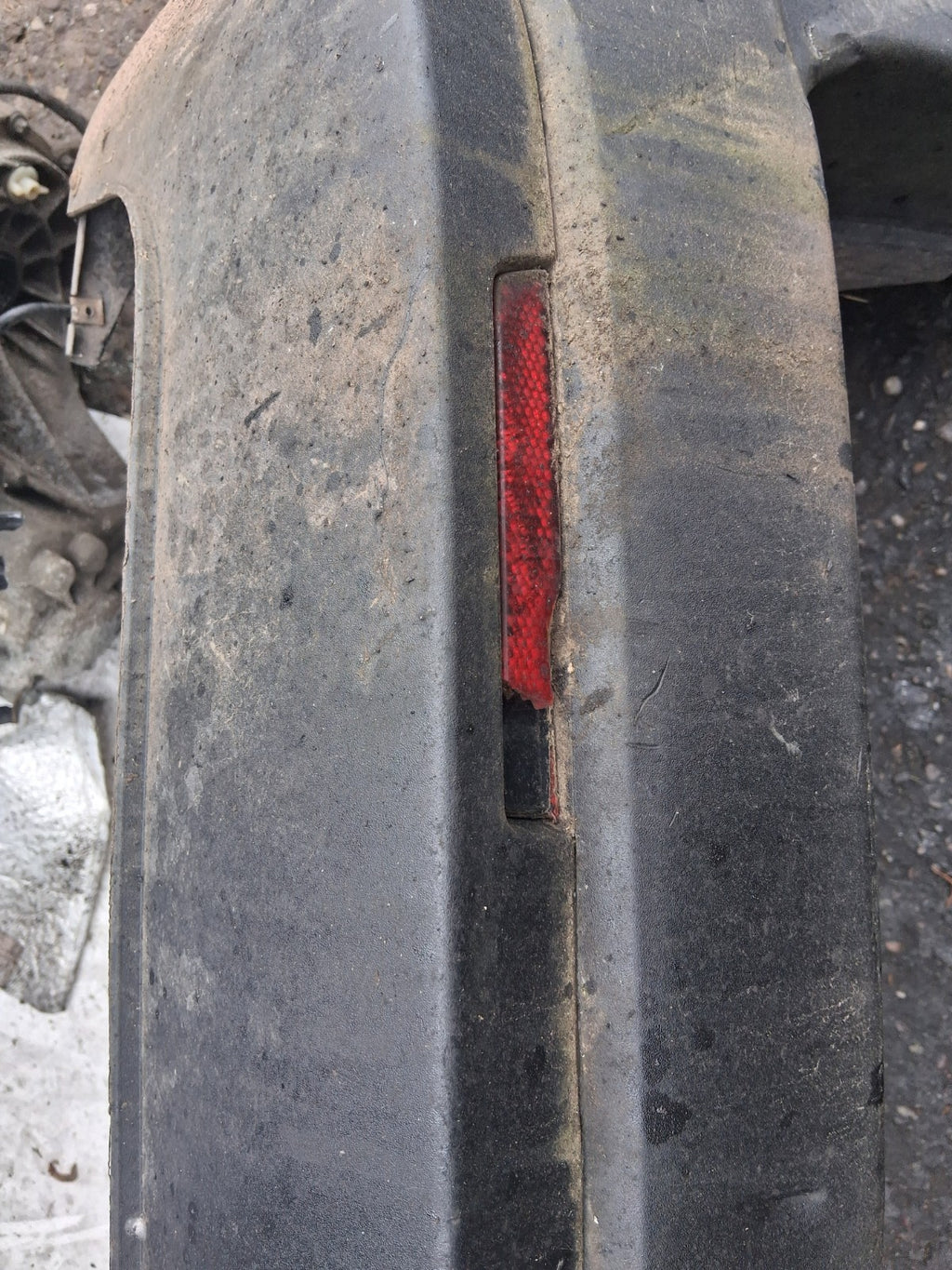 2013 FIAT DOBLO MK2 COMPLETE REAR BUMPER BLACK