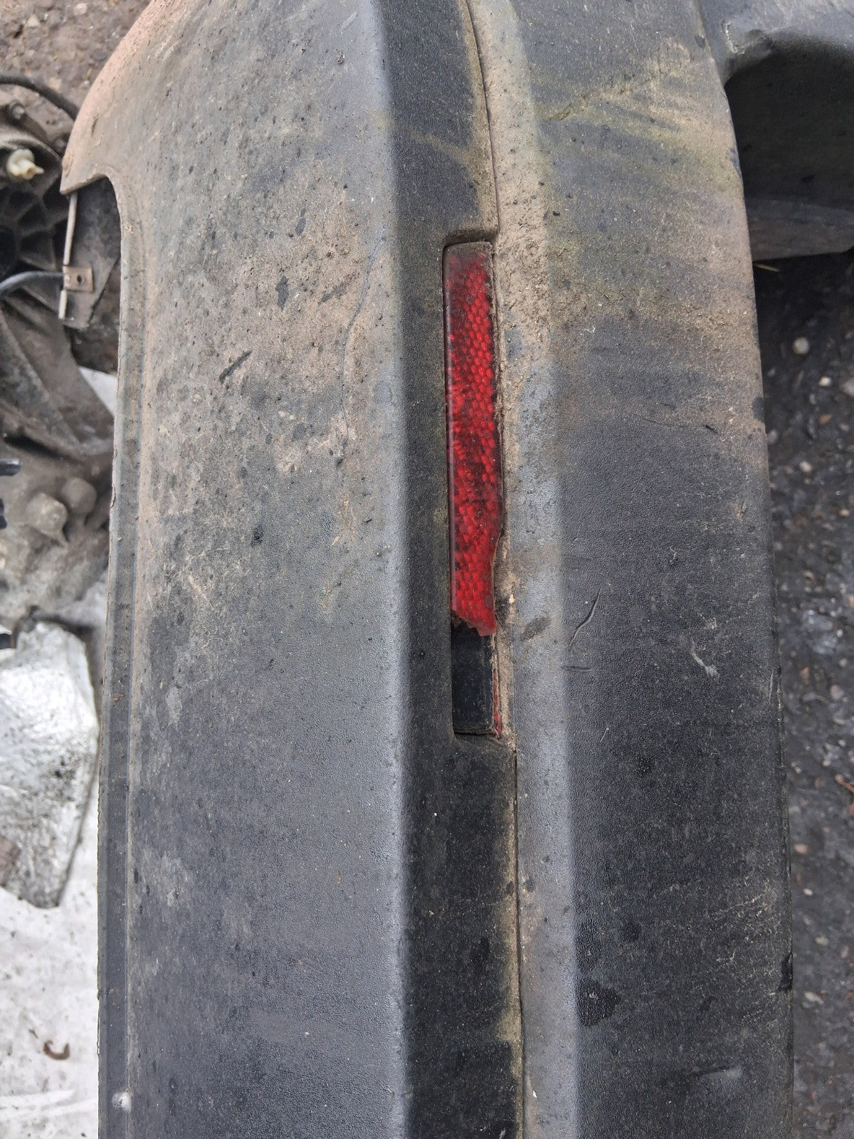 2013 FIAT DOBLO MK2 COMPLETE REAR BUMPER BLACK