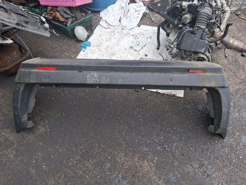 2013 FIAT DOBLO MK2 COMPLETE REAR BUMPER BLACK