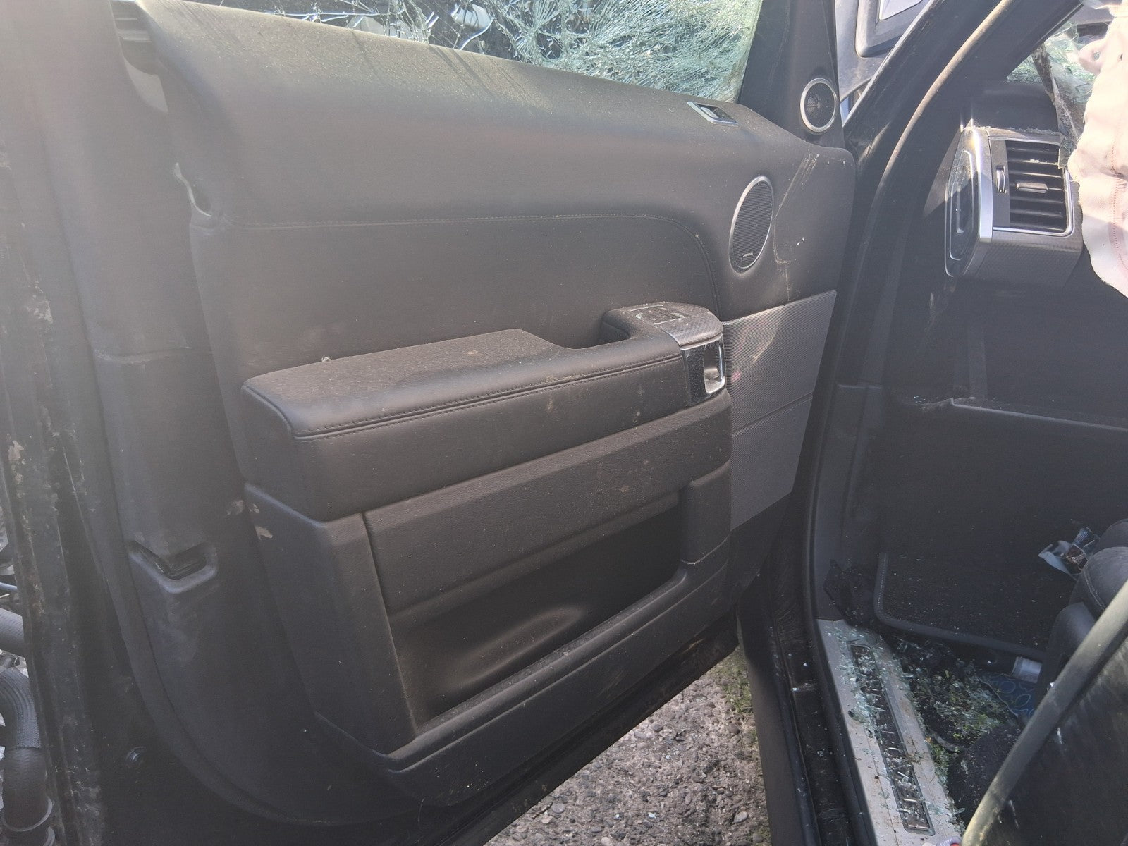 2021 LAND ROVER RANGE ROVER SPORT L494 NSF PASSENGER SIDE FRONT DOOR CARD PANEL