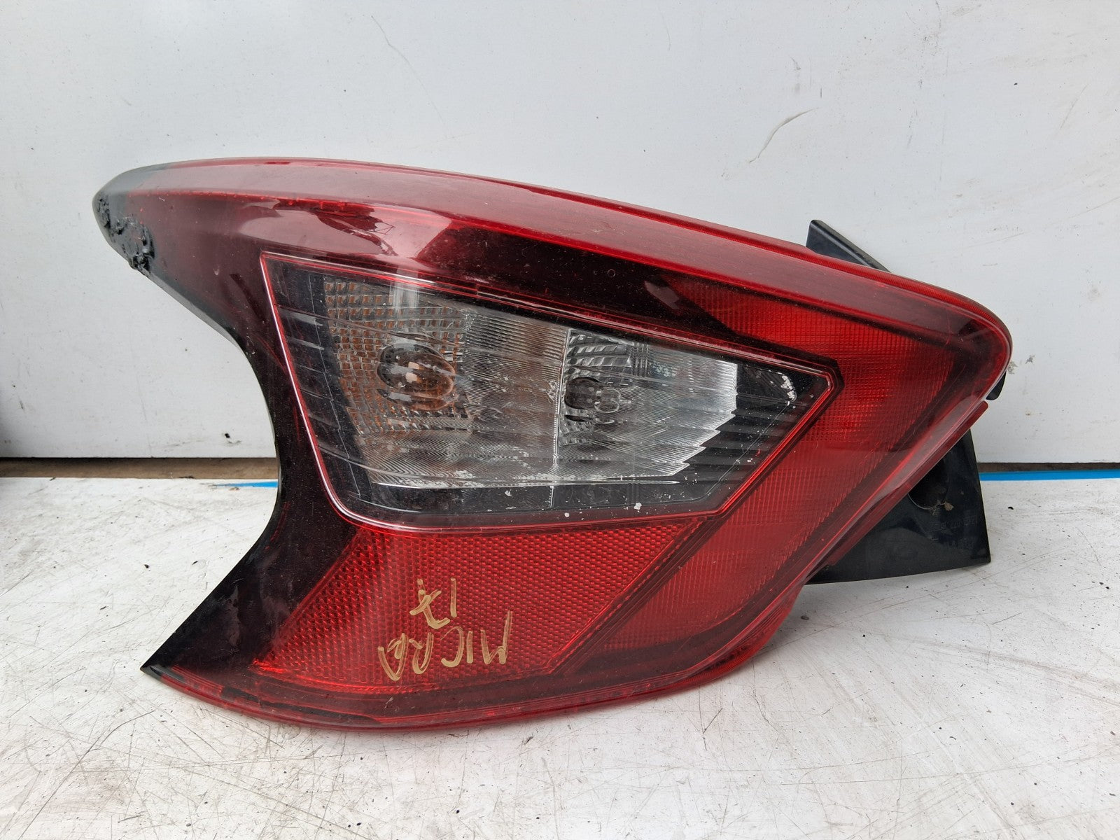 2017 NISSAN MICRA K14 NSR PASSENGER SIDE REAR LEFT TAIL LIGHT