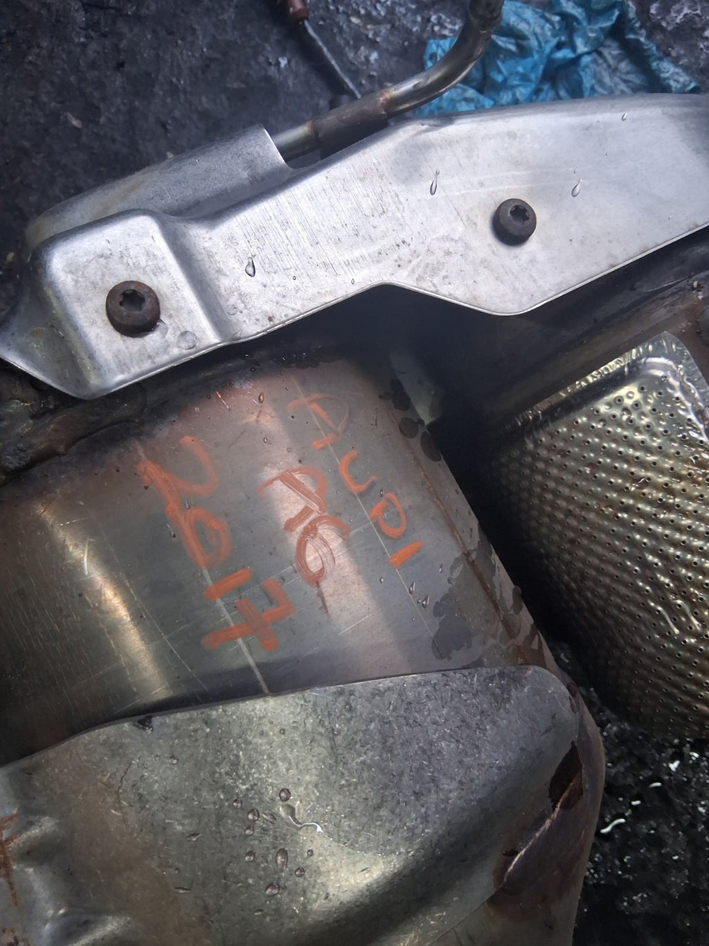2017 AUDI A6 C7 2.0 DIESEL DPF CATALYTIC CONVERTER 04L131765BP