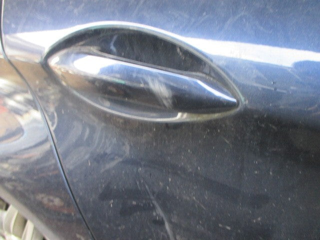 2012 BMW 5 SERIES F10 OSR DRIVER SIDE REAR DOOR HANDLE IMPERIAL BLUE A89