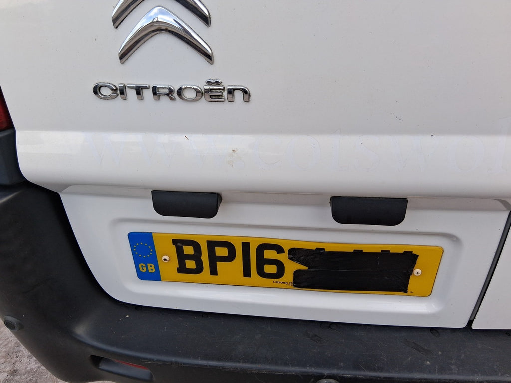 2016 CITROEN DISPATCH MK2 NSR PASSENGER SIDE REAR LEFT COMPLETE DOOR WHITE