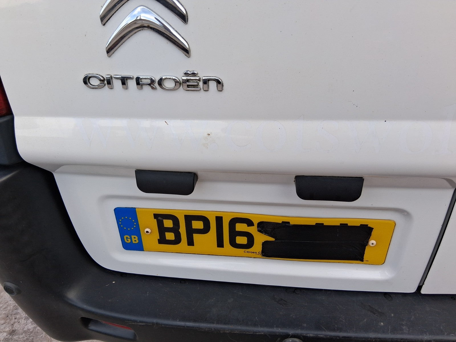 2016 CITROEN DISPATCH MK2 NSR PASSENGER SIDE REAR LEFT COMPLETE DOOR WHITE