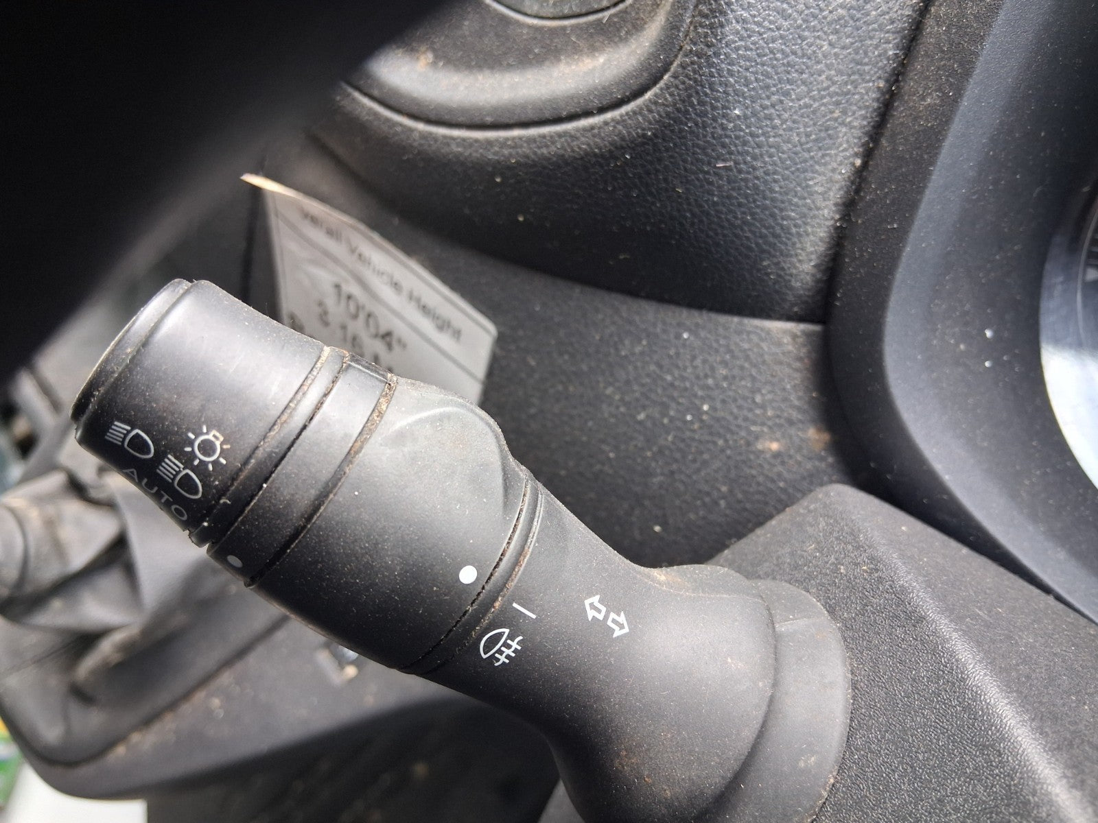 2024 RENAULT MASTER MK3 WIPER INDICATOR STALK SWITCH SQUIB CONTROL SWITCH