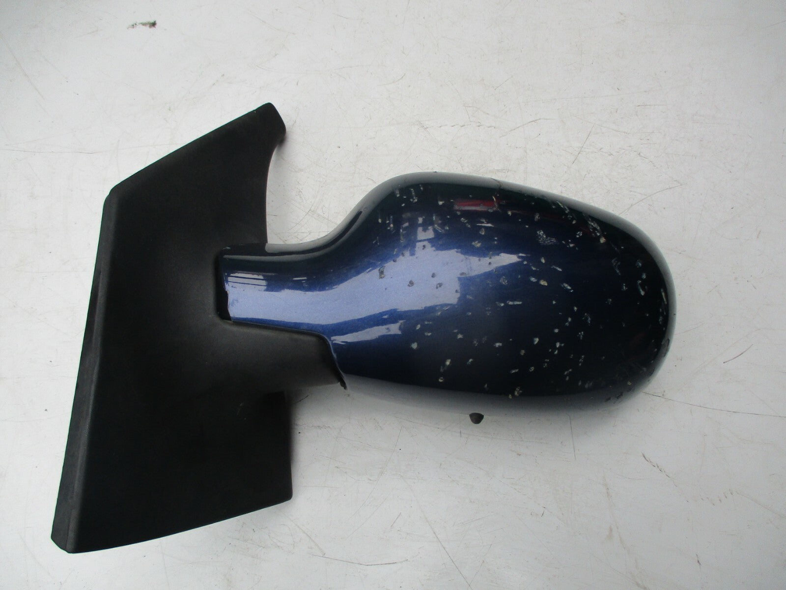 RENAULT SCENIC MK1 2003 NS PASSENGER SIDE ELECTRIC DOOR WING MIRROR DARK BLUE