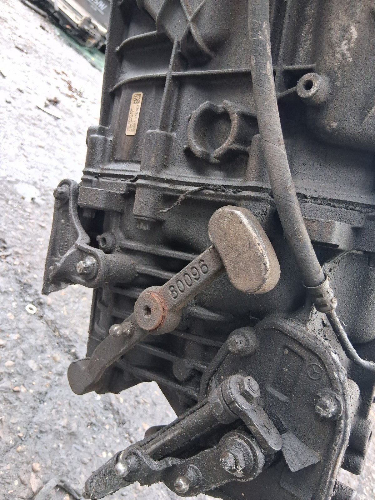 2010 MERCEDES BENZ SPRINTER W906 2.1 DIESEL MANUAL 6 SPEED GEARBOX A9062610303