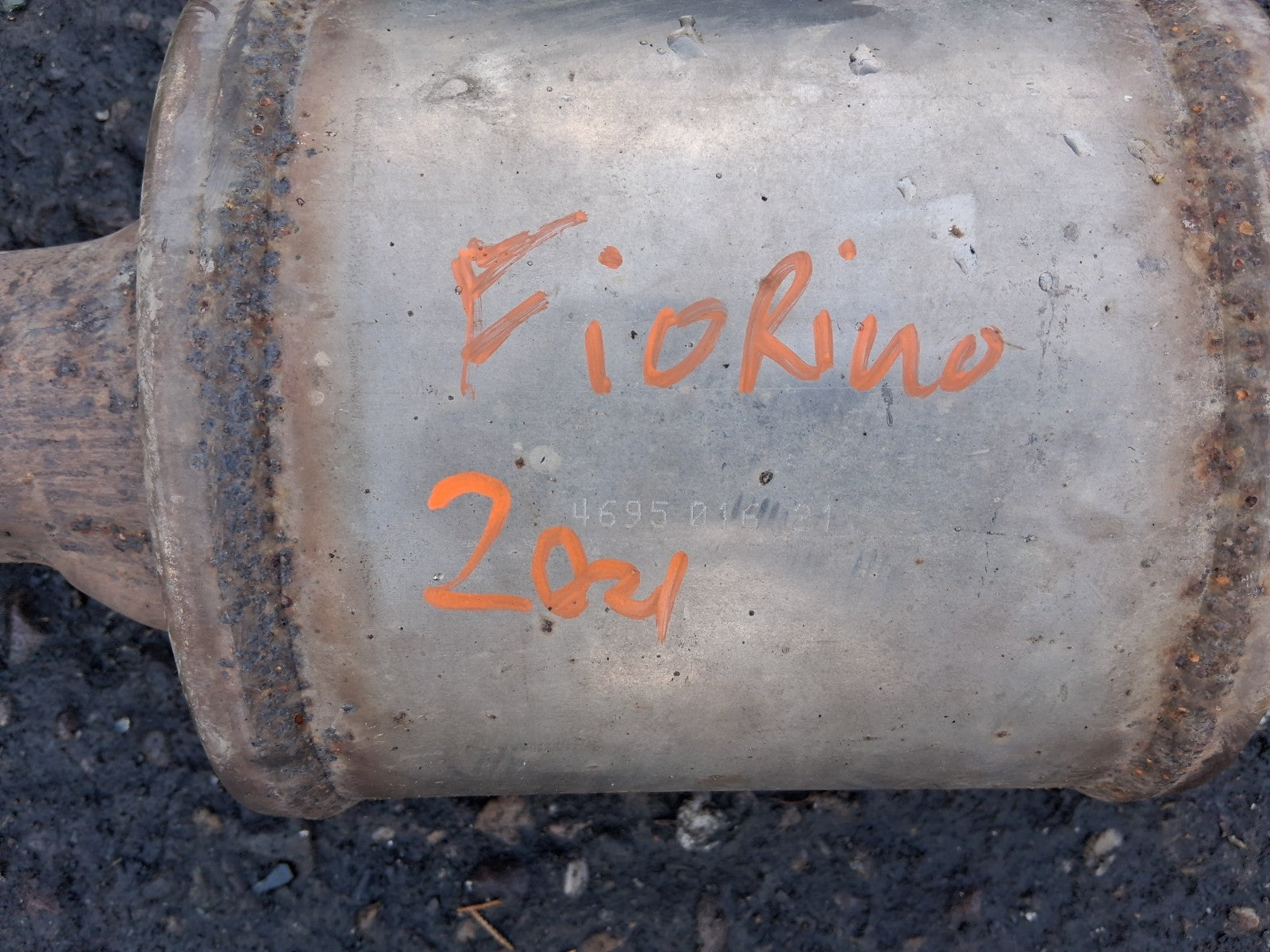 2021 FIAT FIORINO MK3 1.2 DIESEL EXHAUST FLEXI PIPE BACK BOX CAT DPF 52160959