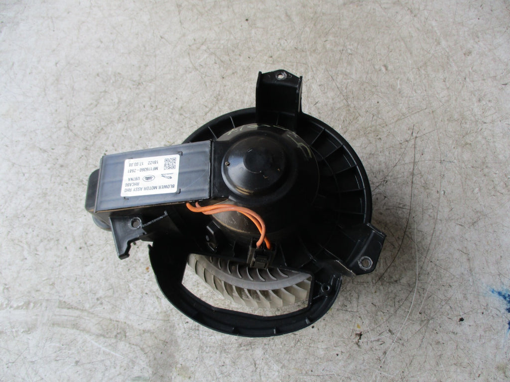 JAGUAR XE 2017 HEATER BLOWER FAN MOTOR MF1163602681