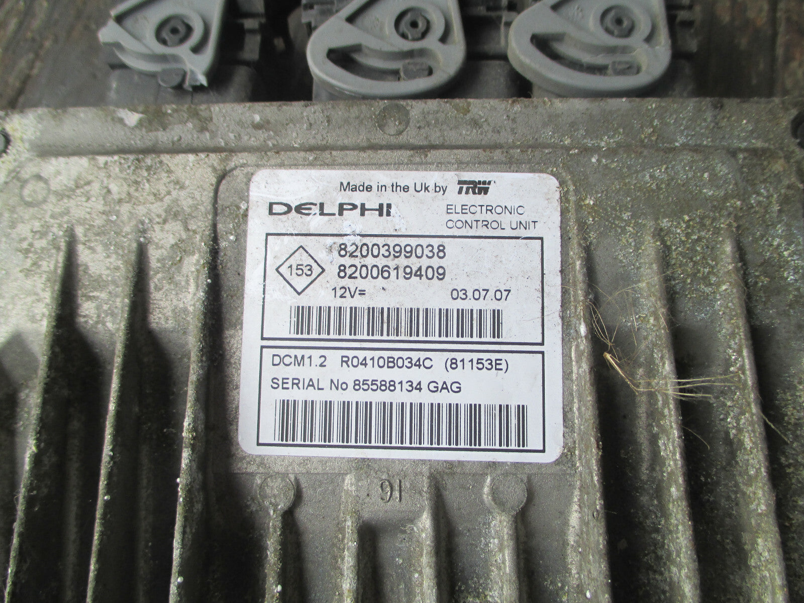 NISSAN NOTE E11 2007 1.4 PETROL ECU ENGINE CONTROL MODULE UNIT 8200399038