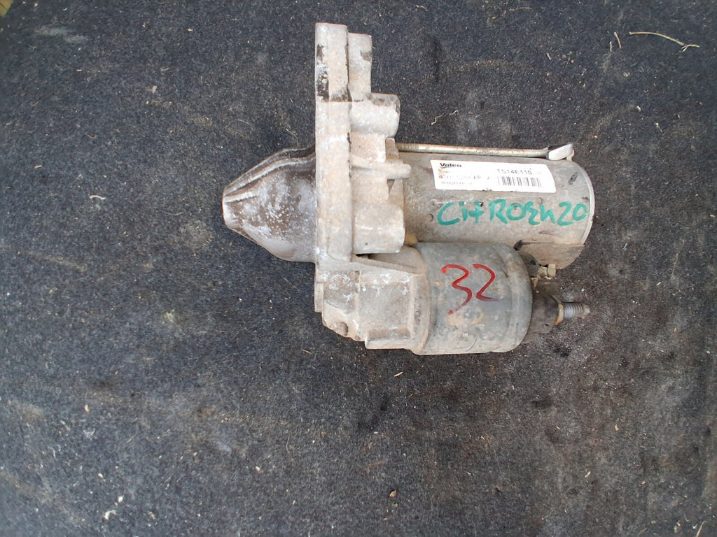 CITROEN C4 MK3 2020 1.2 PETROL STARTER MOTOR 9688268480
