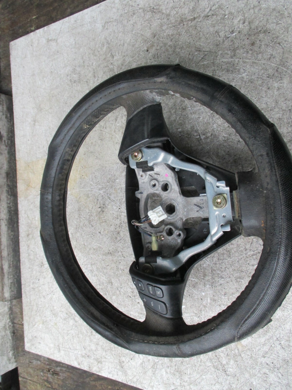 MAZDA 5 2008 MK1 LEATHER MULTIFUNCTIONAL STEERING WHEEL