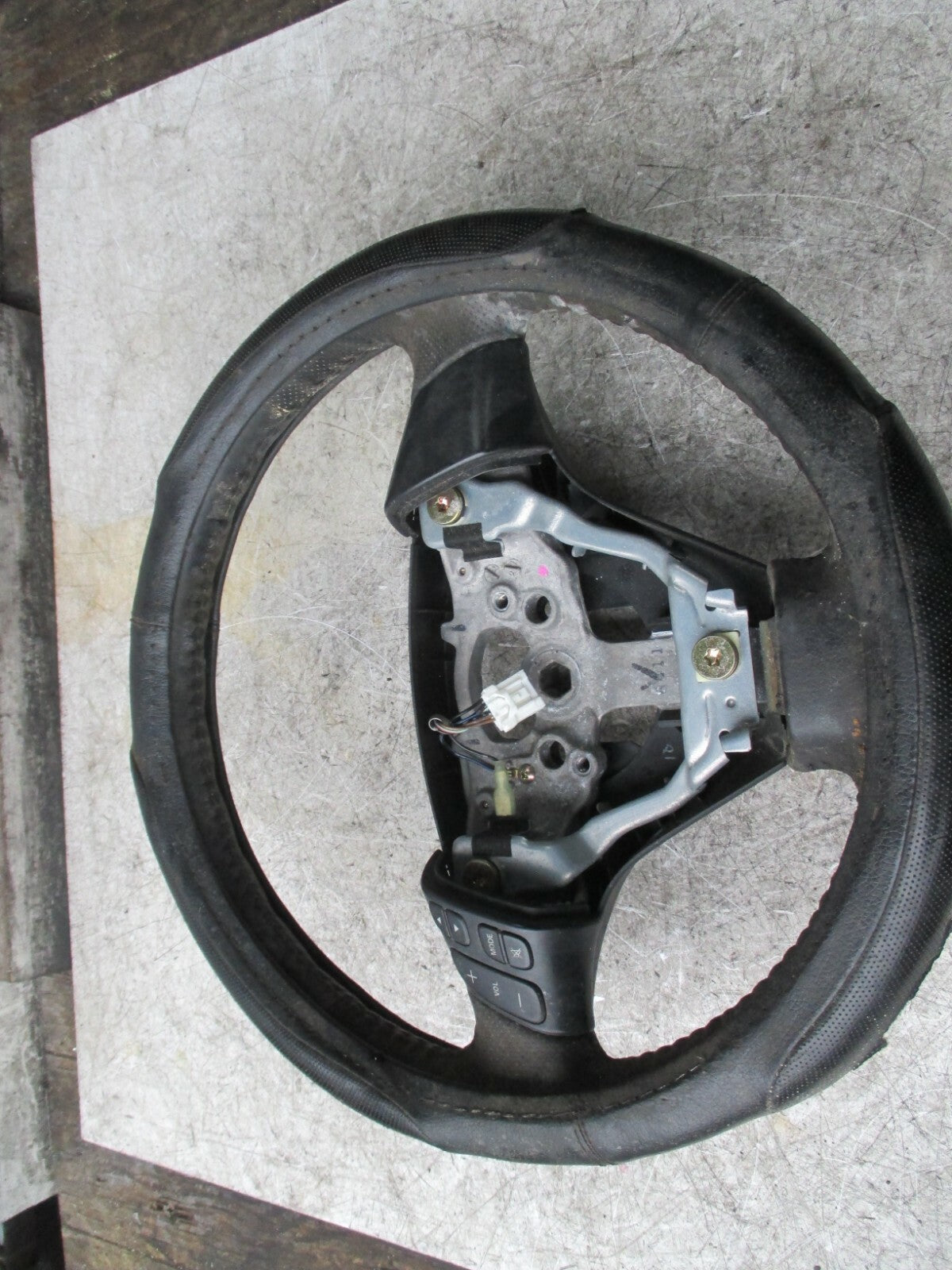 MAZDA 5 2008 MK1 LEATHER MULTIFUNCTIONAL STEERING WHEEL