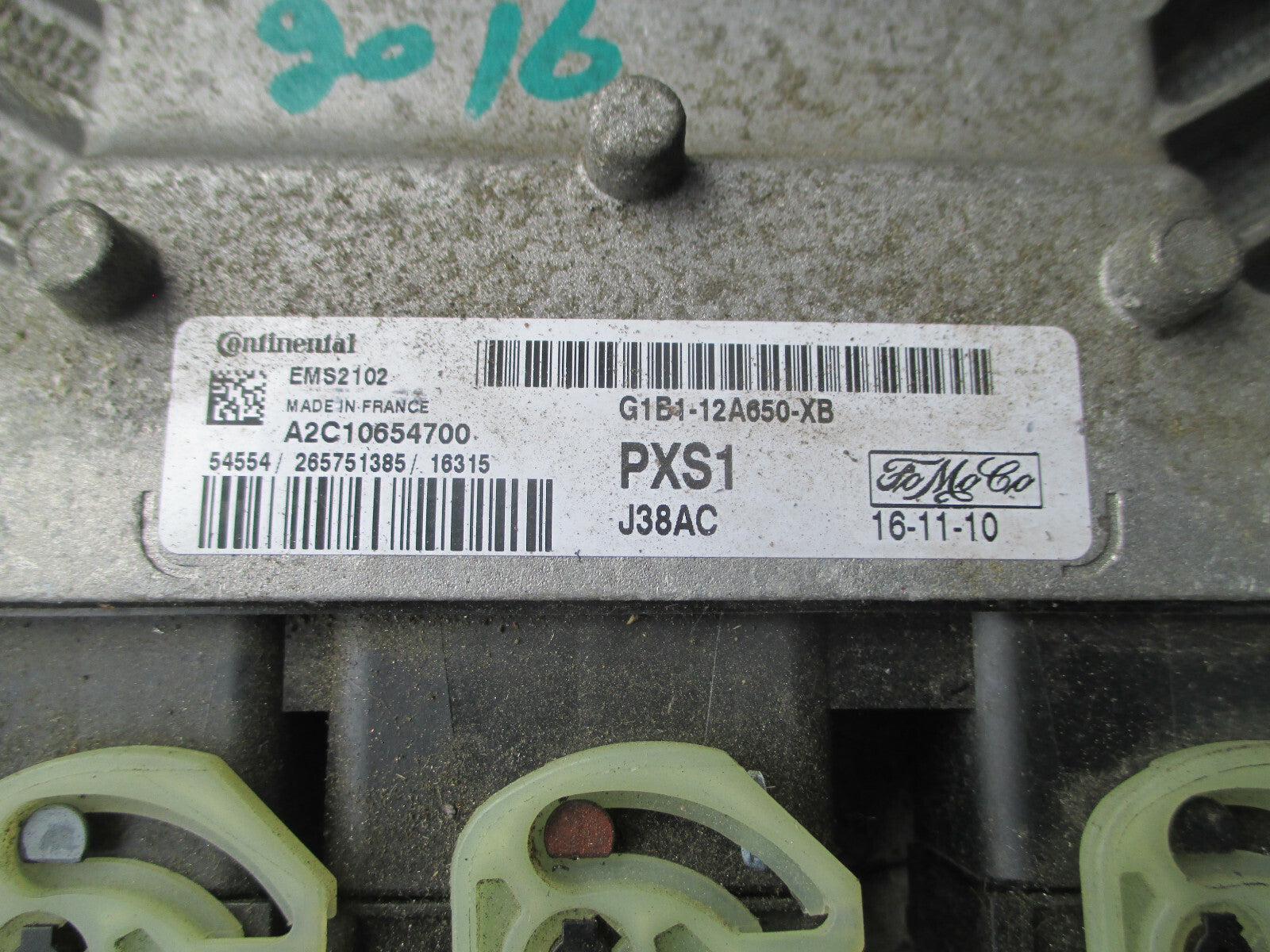FORD FIESTA 2016 MK7 ENGINE CONTROL MODULE ECU G1B112A650