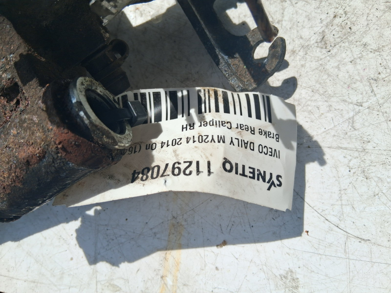 2015 IVECO DAILY MK5 OSR DRIVER SIDE REAR RIGHT BRAKE CALIPER