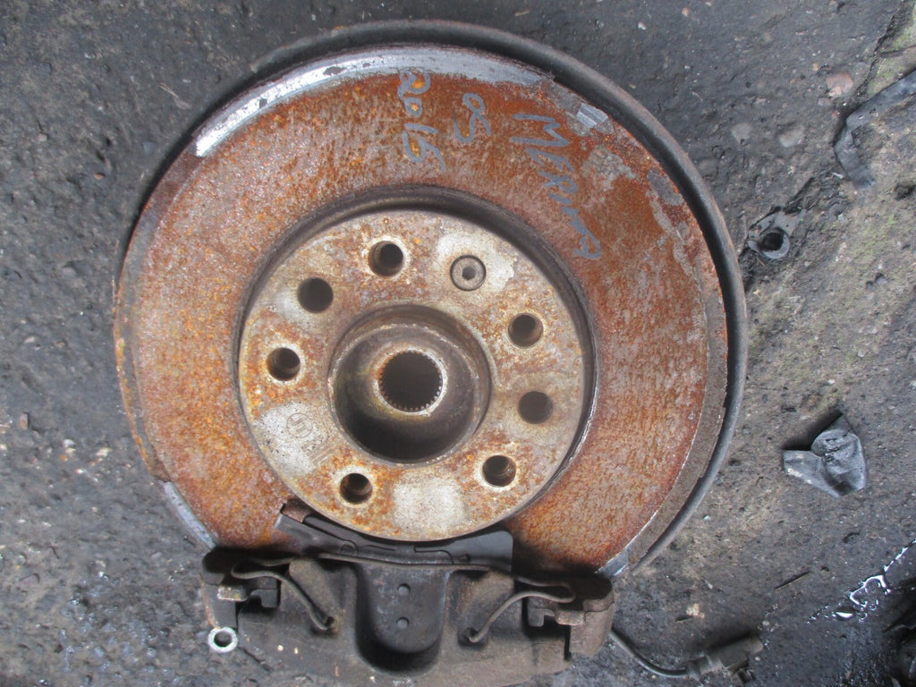 VAUXHALL MERIVA B 2011 1.4 PETROL MANUAL OS DRIVER SIDE HUB CALIPER