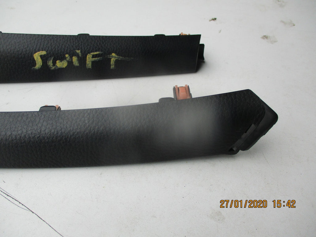 SUZUKI SWIFT MK3 2015 2 CENTRE CONSOLE PLASTIC TRIM COVER STRIP 73854-68L0 73853