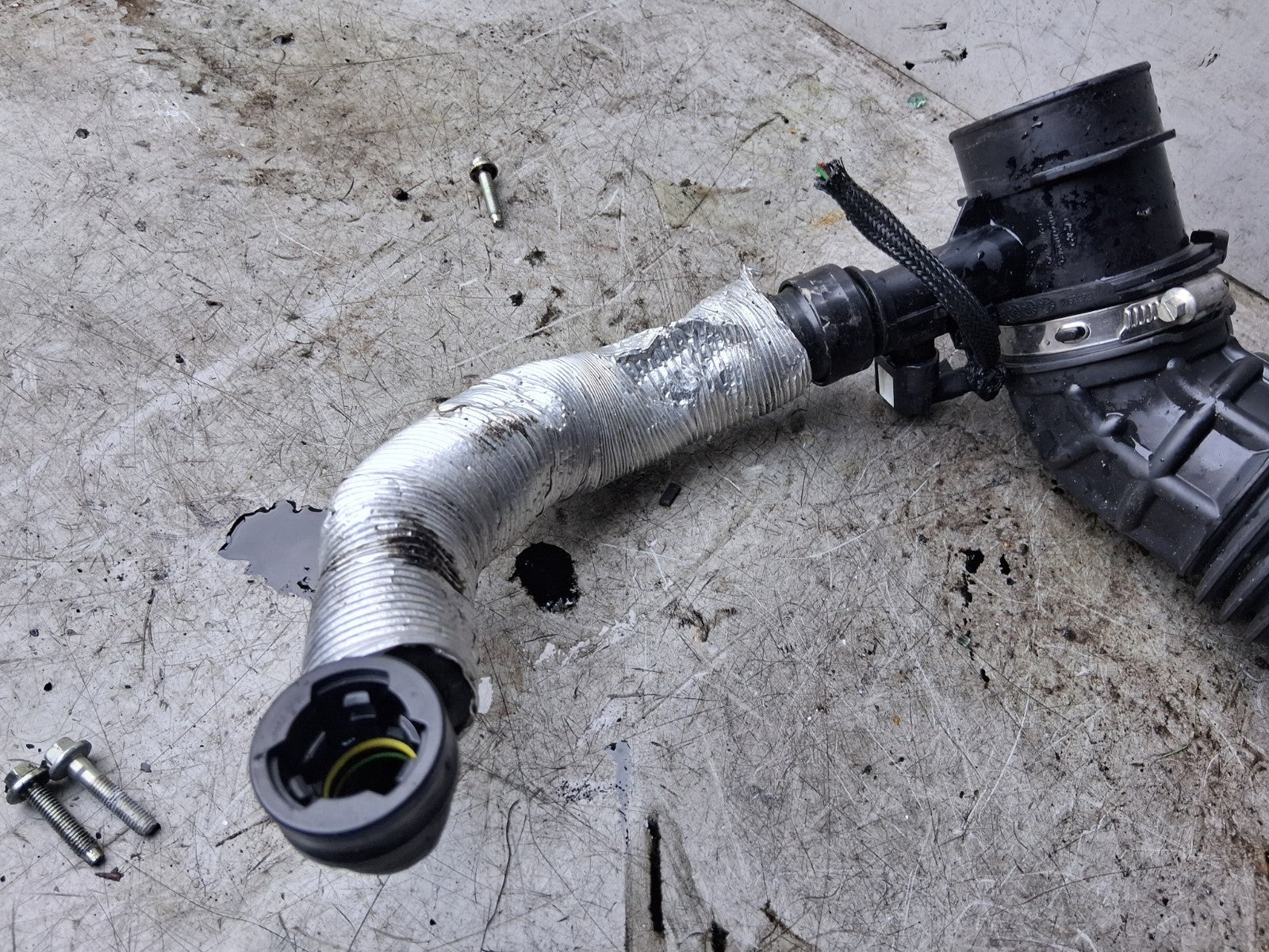 2021 FORD TRANSIT 350 MK8 2.0 DIESEL AIR INTAKE PIPE HOSE GK219F805AC