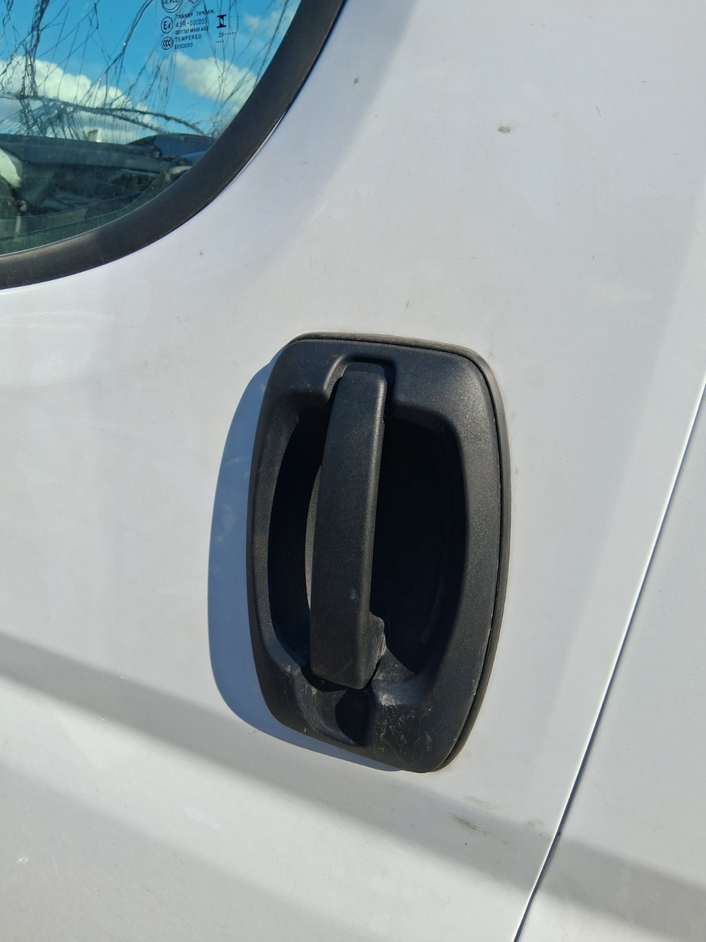 2025 CITROEN RELAY MK3 HIGH ROOF NS PASSENGER SIDE FRONT DOOR HANDLE BLACK