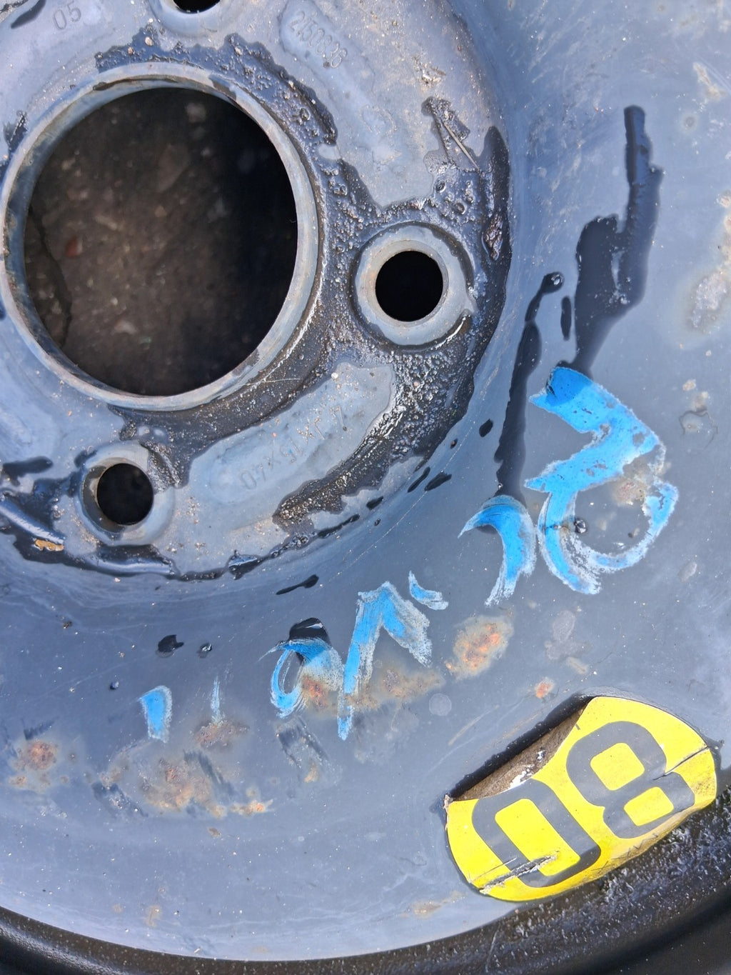 1995 ROVER SPRINT 214 15 INCH SPARE WHEEL SPACE SAVER WITH TYRE 125/80R15