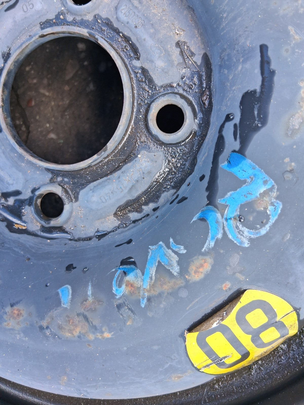 1995 ROVER SPRINT 214 15 INCH SPARE WHEEL SPACE SAVER WITH TYRE 125/80R15