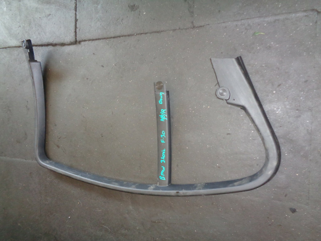 BMW 3 SERIES F30 2018 N/S/R PASSENGER SIDE REAR COVER  WINDOW FRAME 7259710