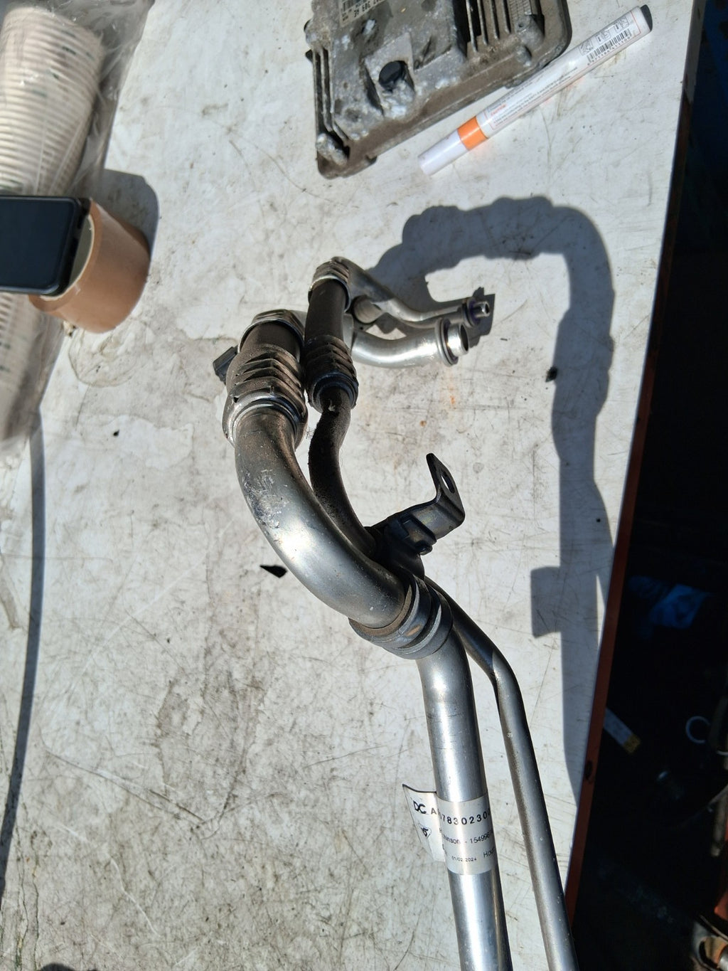 2021 MERCEDES BENZ SPRINTER W907 AC AIR CONDITIONING PIPE A9078302300