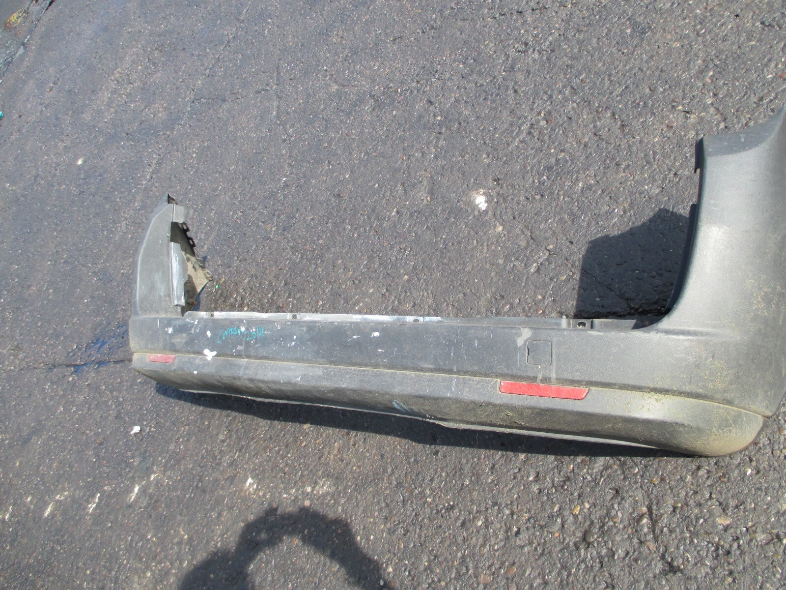 VAUXHALL COMBO D 2014 1.3 REAR BUMPER BLACK