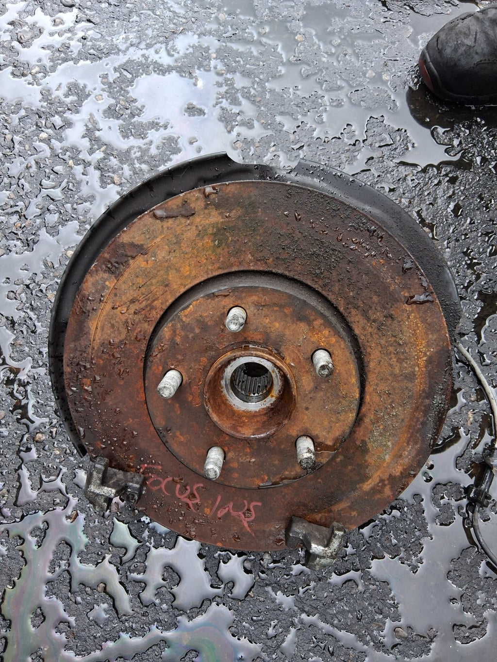 2021 FORD FOCUS MK4 1.0 PETROL AUTO NSF PASSENGER SIDE FRONT WHEEL HUB CALIPER