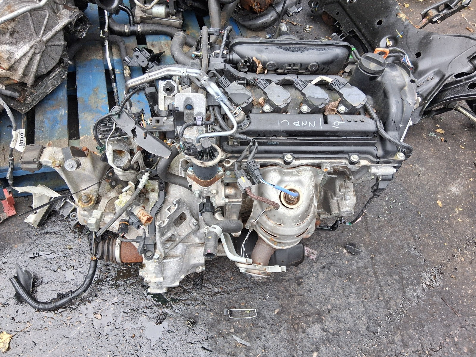 2019 HONDA JAZZ 1.3 PETROL ENGINE BARE WITH PUMP & INJECTORS L13B2
