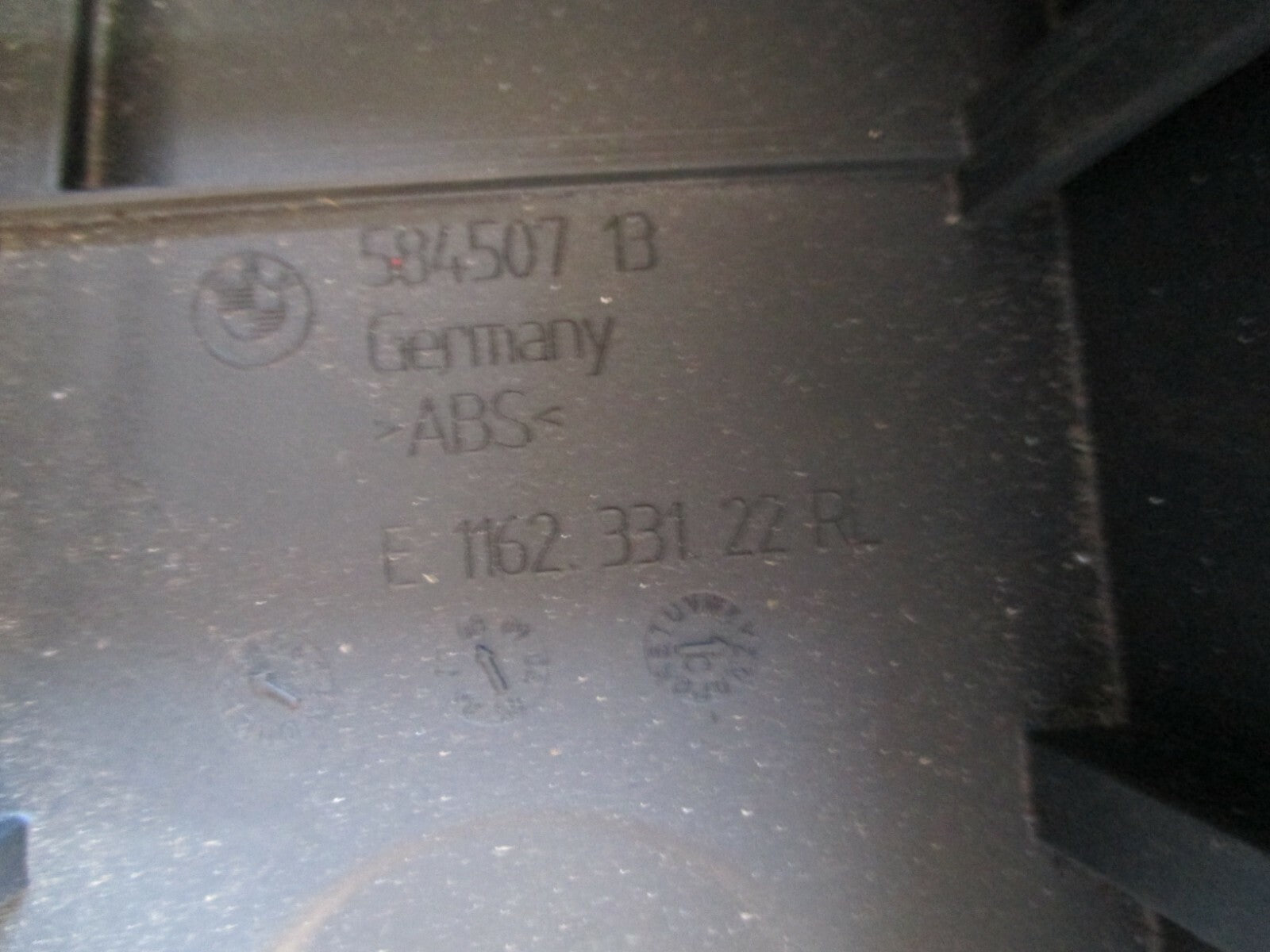 BMW 3 SERIES E90 2008 CENTRE CONSOLE E116233122