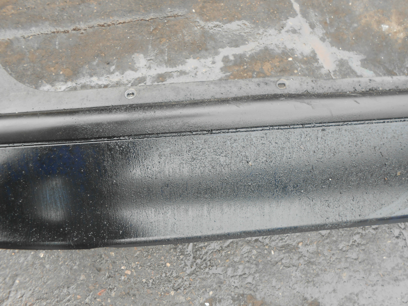 VAUXHALL ZAFIRA A 2001 REAR BUMPER DARK BLUE