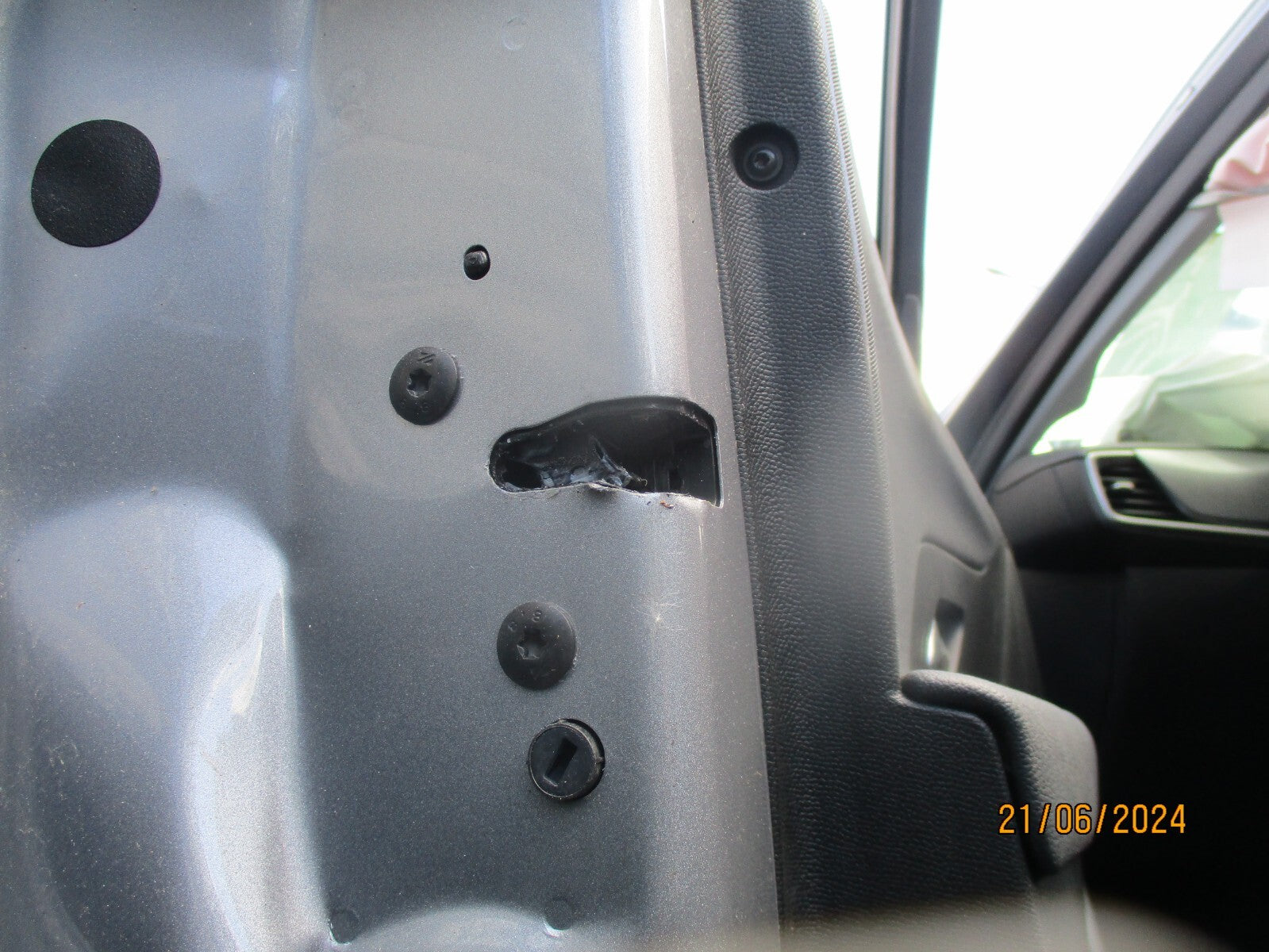 VAUXHALL MOKKA B MK2 2022 NSF PASSENGER SIDE FRONT DOOR LOCK MECHANISM