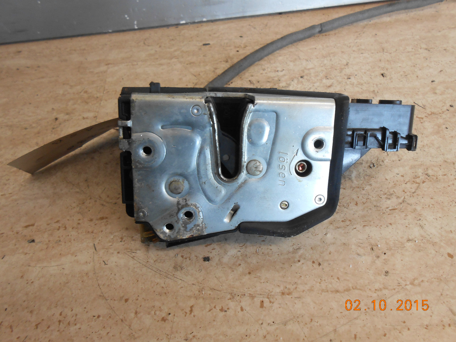 BMW 3 SERIES E46 330 2001 OSR DRIVER REAR DOOR LOCK MECHANISM MECH 246HTR