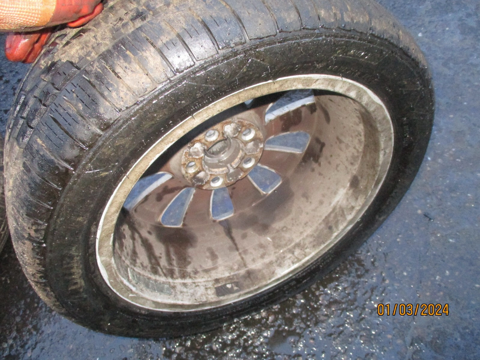 VAUXHALL ZAFIRA C 2017 17 INCH ALLOY WHEEL WITH TYRE 225/50R17