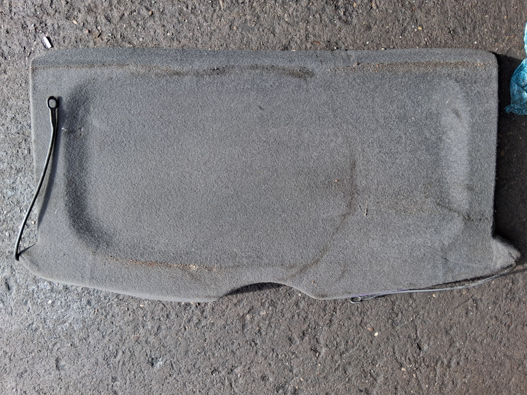 2005 VAUXHALL CORSA C REAR STORAGE LOAD COVER PARCEL SHELF 09115241