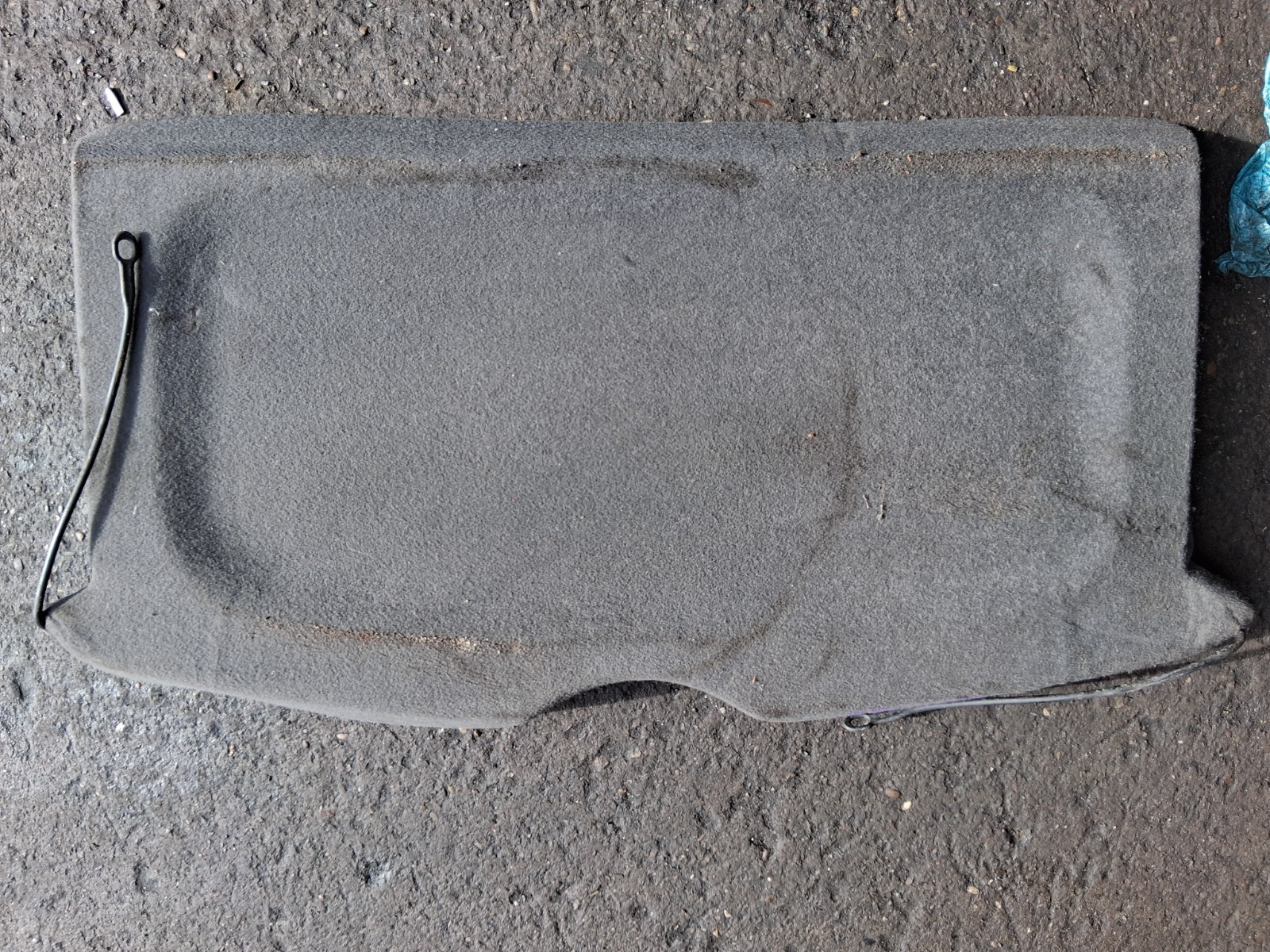2005 VAUXHALL CORSA C REAR STORAGE LOAD COVER PARCEL SHELF 09115241