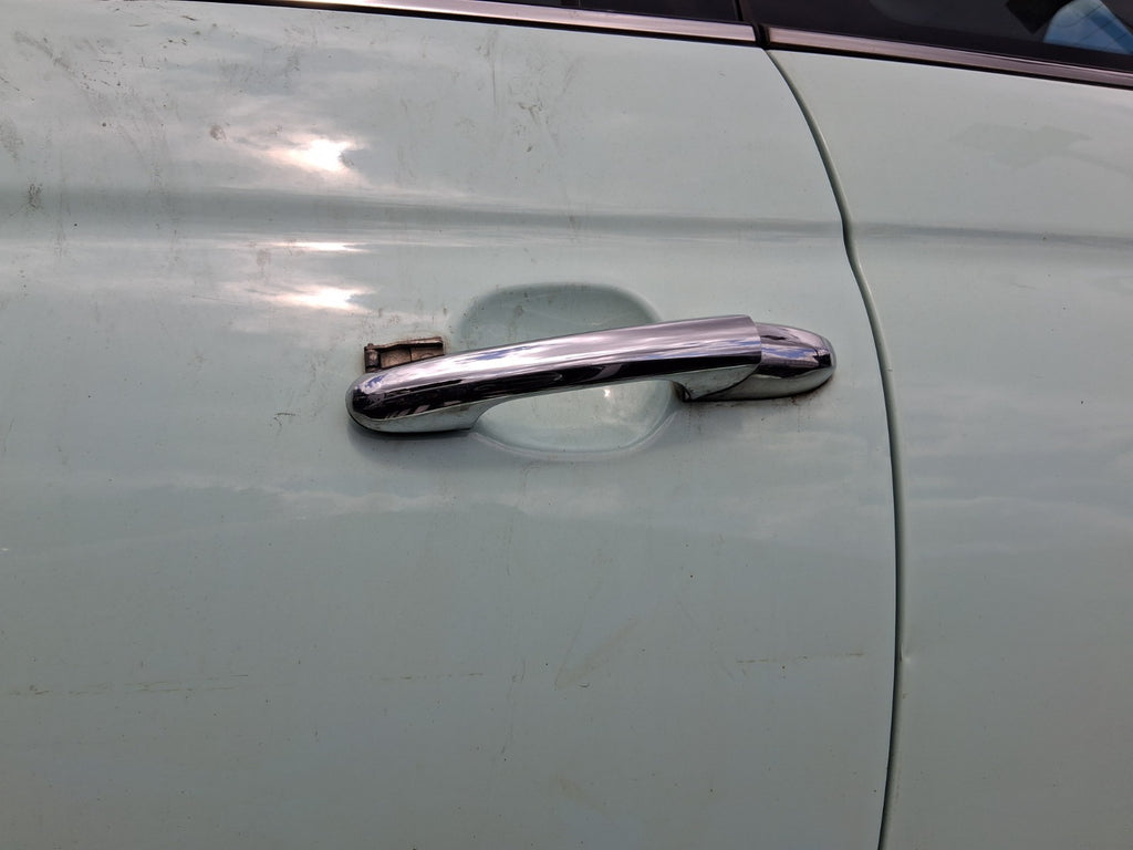 2015 FIAT 500 LOUNGE MK1 3 DOOR NSF COMPLETE FRONT LEFT DOOR OCEAN GREEN C175