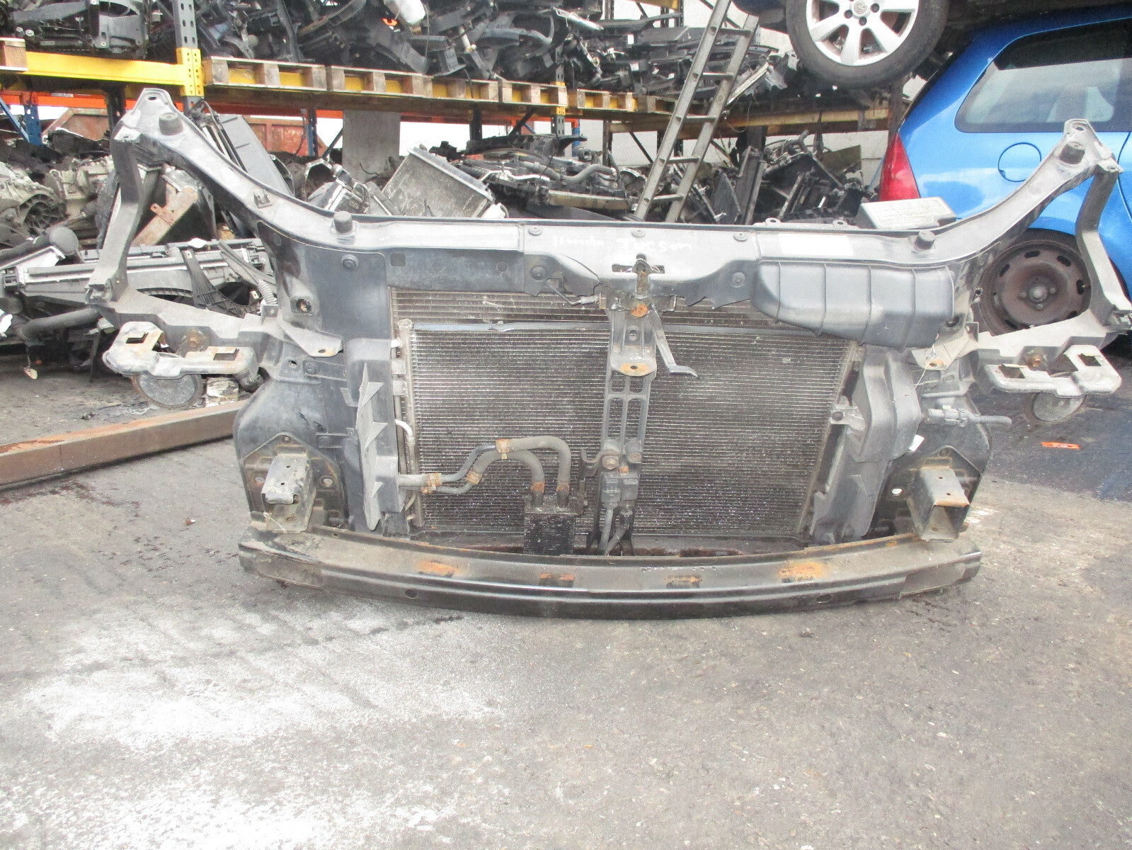 HYUNDAI TUCSON 2.0 CRDT RAD PACK RADIATOR A/C CONDENSOR SLAM PANEL COMPLETE