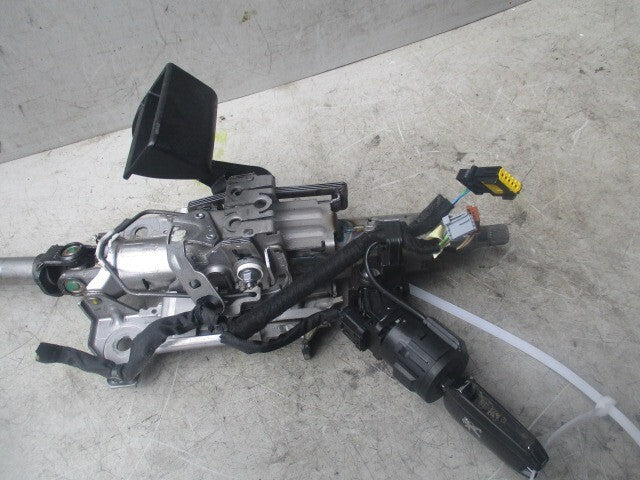 2019 PEUGEOT PARTNER STEERING COLUMN WITH KEY 9820460577