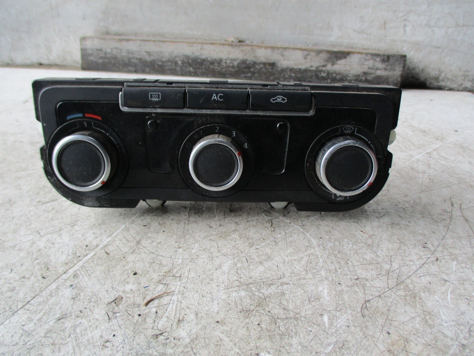 VW VOLKSWAGEN GOLF MK6 2010 HEATER AC CLIMATE CONTROL SWITCH